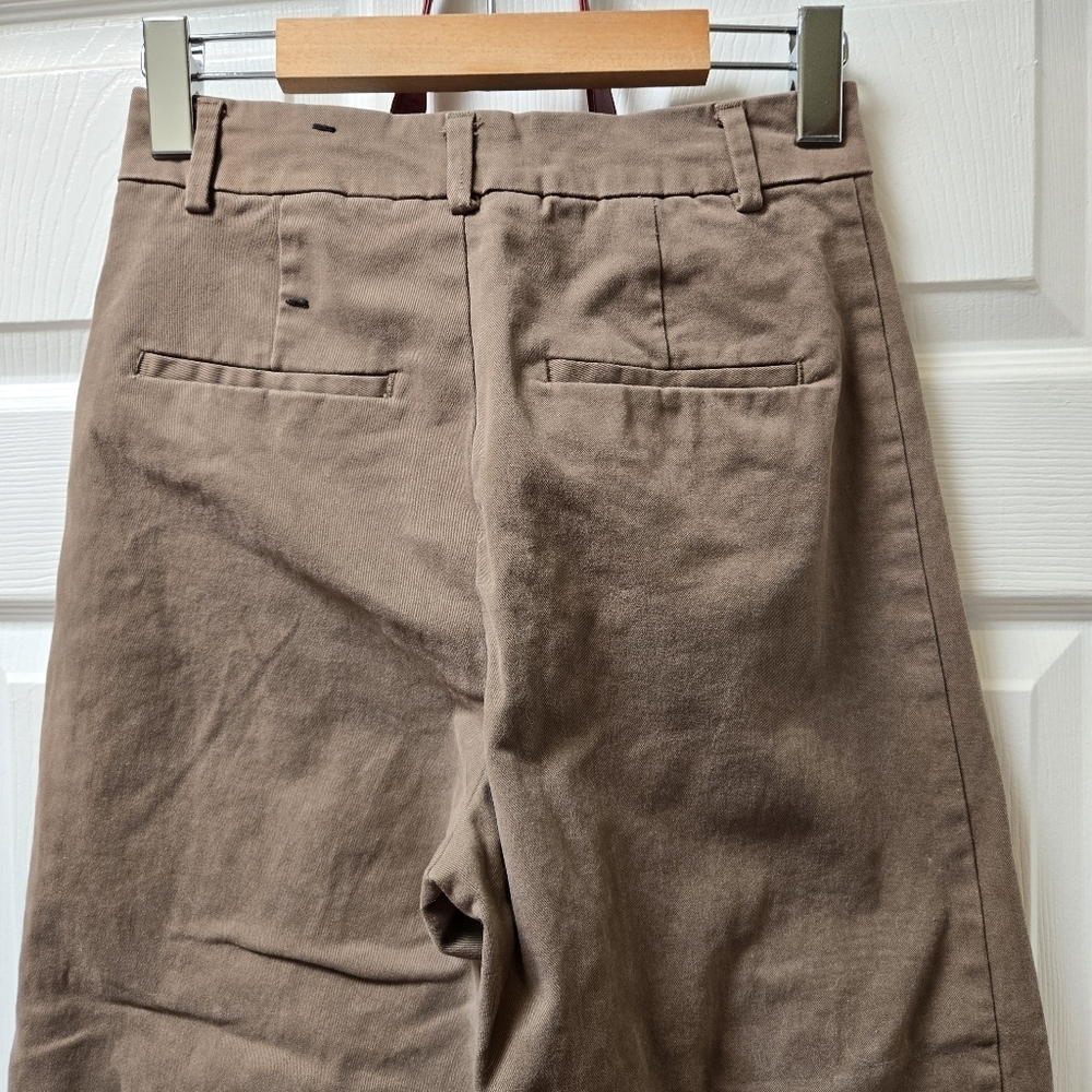 Frank & Oak Josephine Cropped Wide-leg Pants - Picture 5 of 9